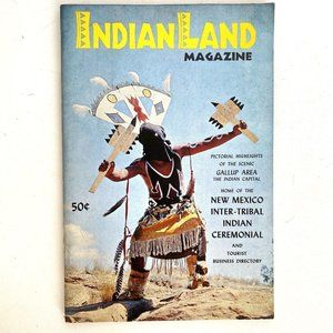 1960s US Indian Land Magazine Inter-Tribal Indian Ceremonial Gallup New Mexico
